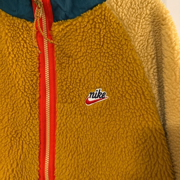 Men Colorful Fleece Jacket - Picture 3 of 6